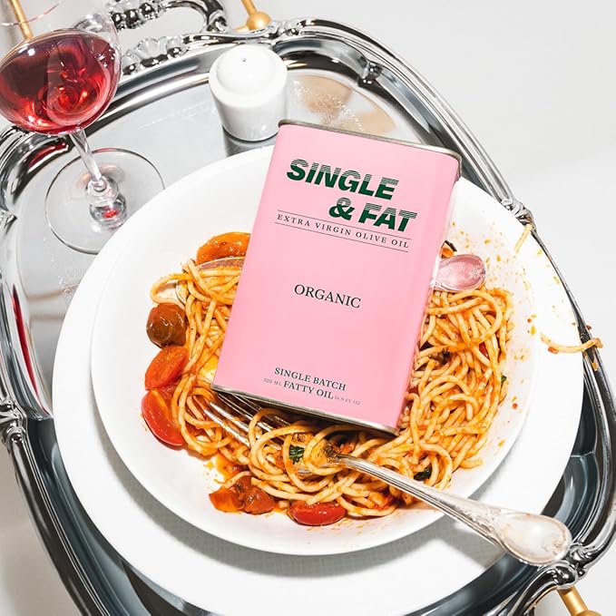 Single & Fat Aceite de Oliva Extra Virgen Orgánico 16.9 fl oz miniatura 5