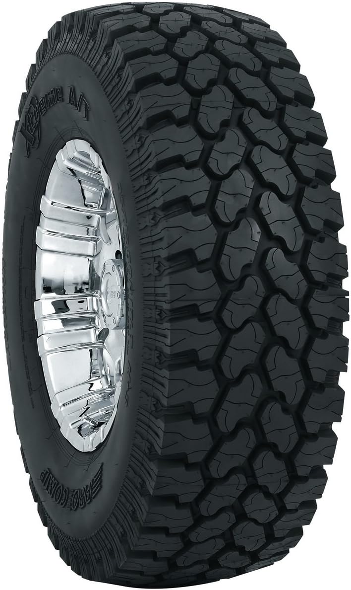 Pro Comp Tires 5201235 Pro Comp Xtreme All Terrain Tire Size 35/13.50R20 Outlined Black Letters Load Range E Max Load 3195 Tread Depth 20/34.6 Available White Supplies Last Pro Comp Xtreme All Terrain Tire