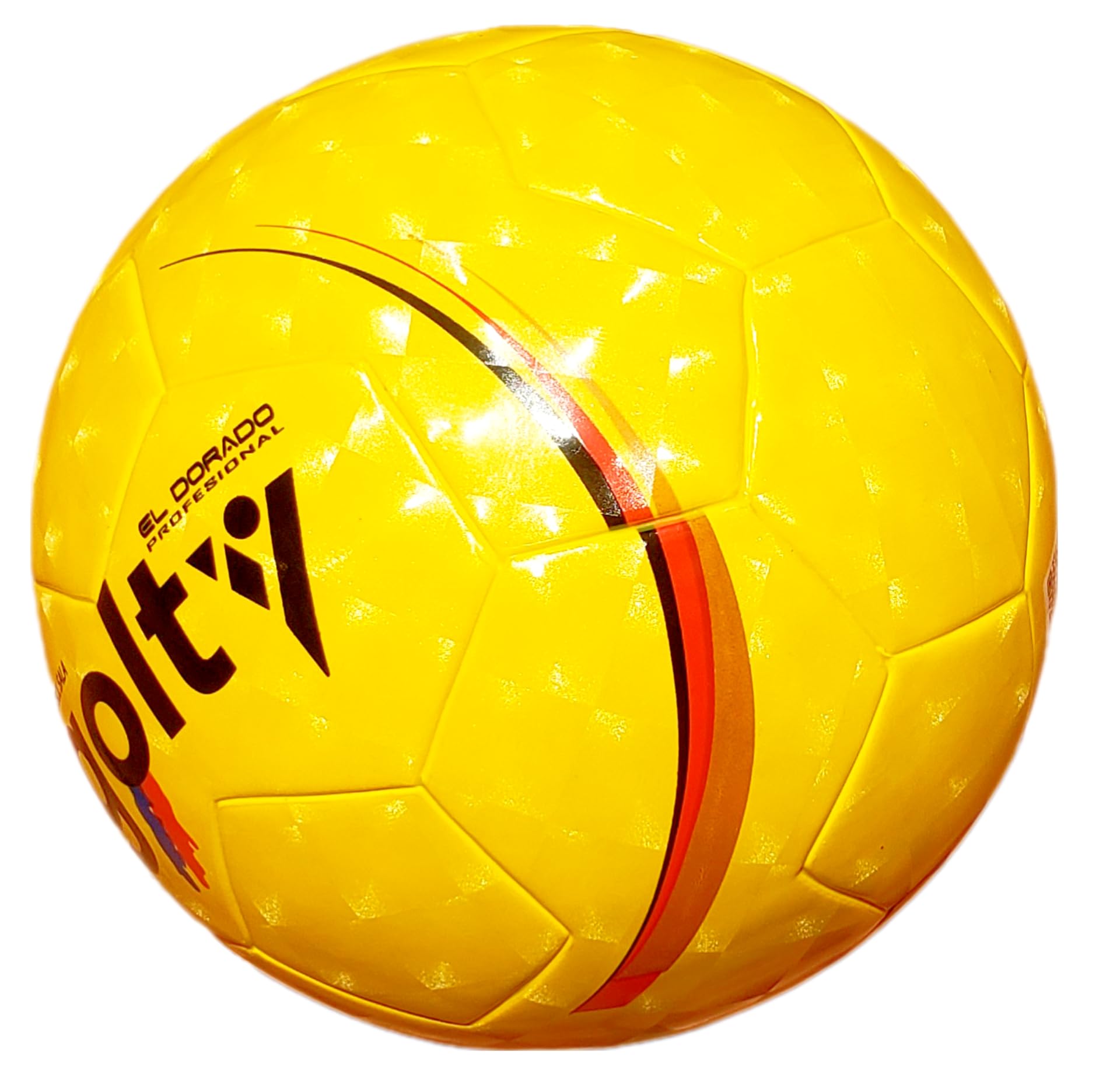 GOLTY El Dorado Futsal Sala Ball, Größe 4, niedrige Sprungkraft, thermobondiert