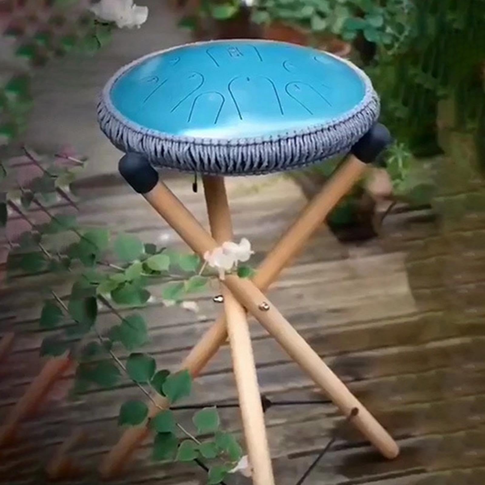 Support de handpan réglable, support de tambour handpan - Support de tambour de langue en acier | Support de tambour à langue en acier, support de caisse claire réglable, support de tambour portable e