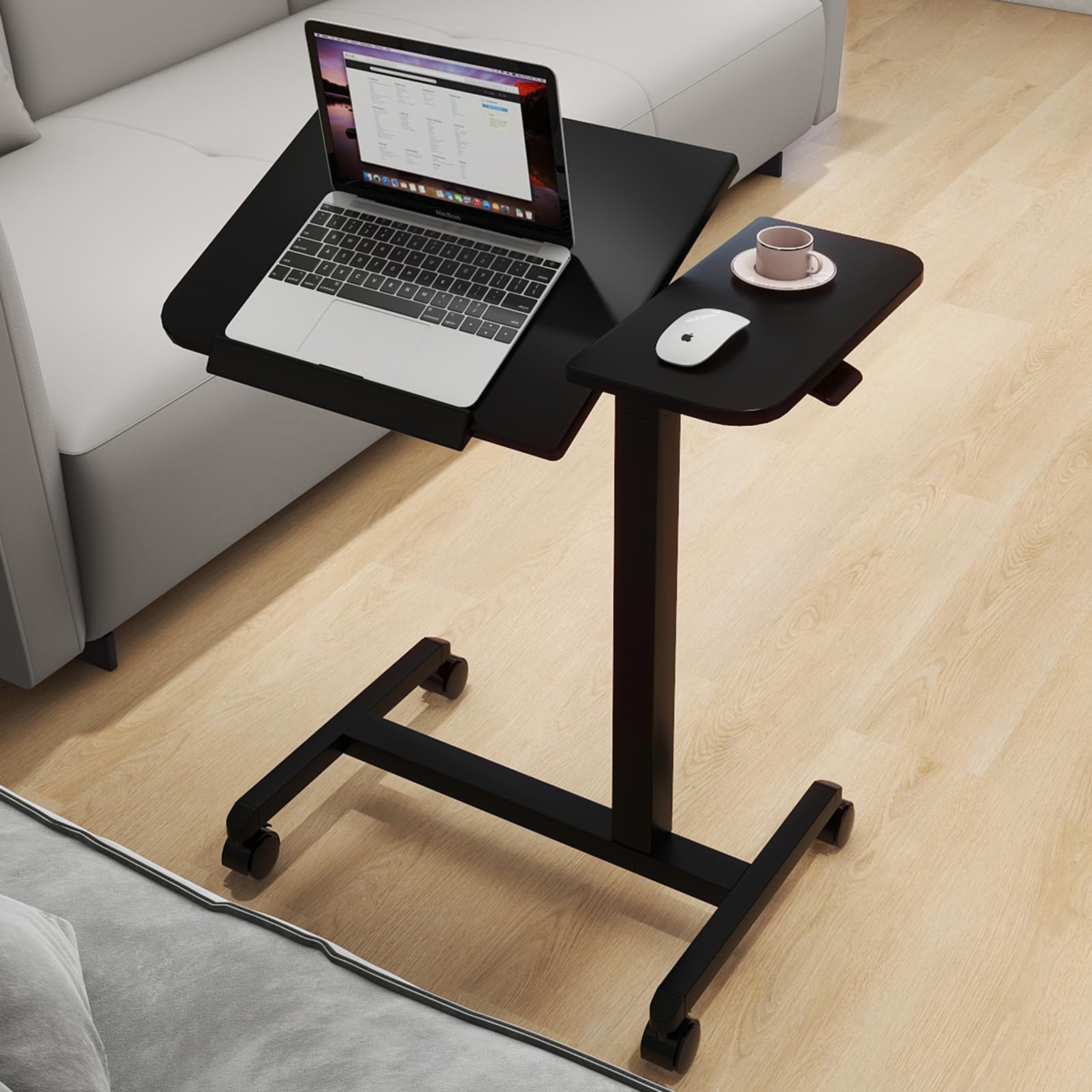 Table de chevet inclinable PUNCIA réglable pour éviter la fatigue sur ordinateur portable