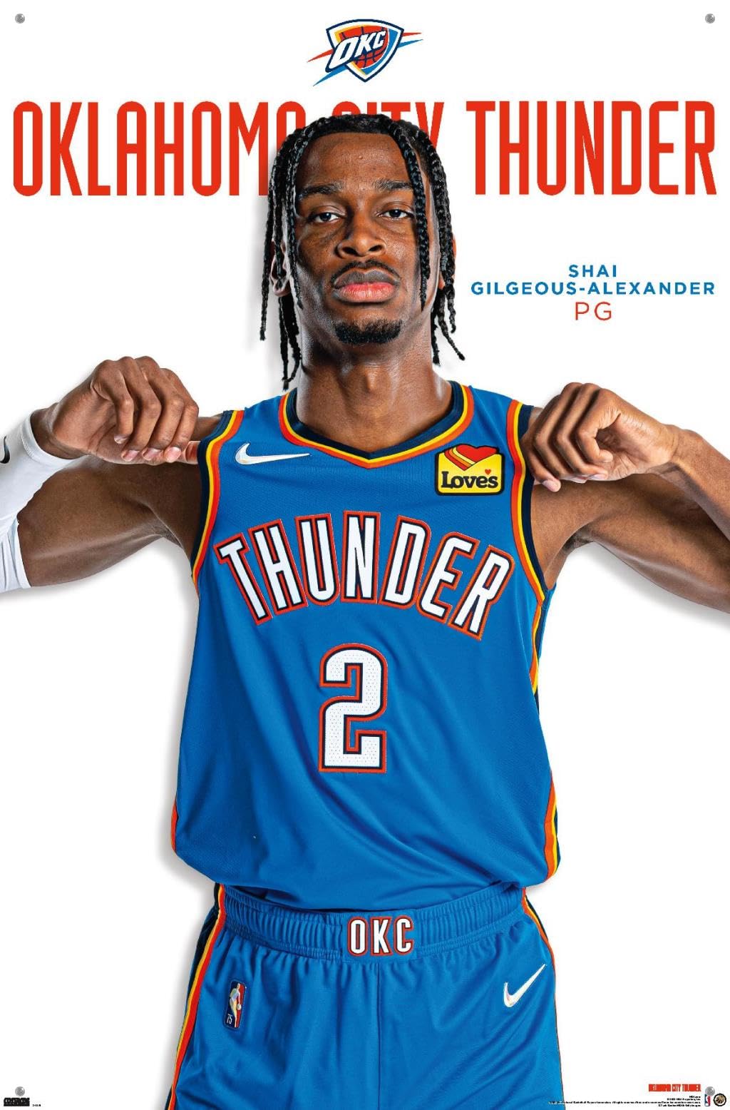 Amazon.co.jp: Trends International NBA オクラホマシティ