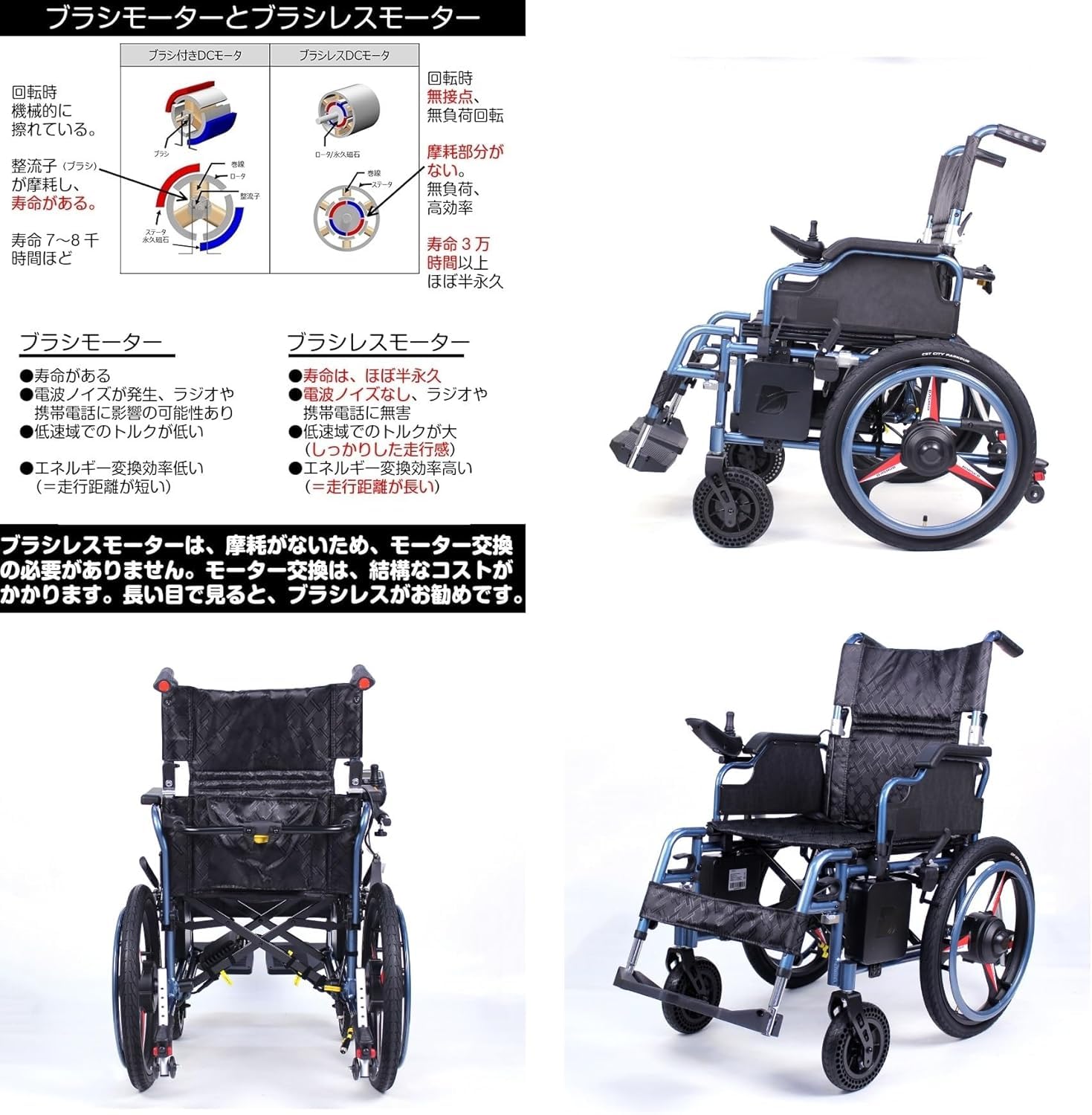 Amazon | ポルタス・ハイブリッド Ver.2 電動車椅子 超距離対応 ダブル