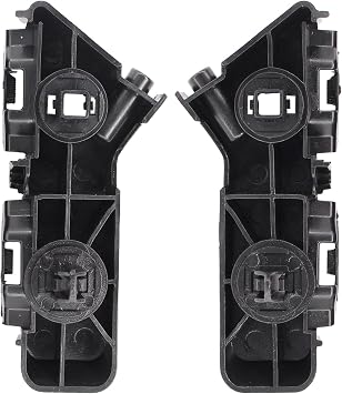 ApplianPar Front Left Side and Right Side Bumper Brackets for Dodge Charger 2011 2012 2013 2014