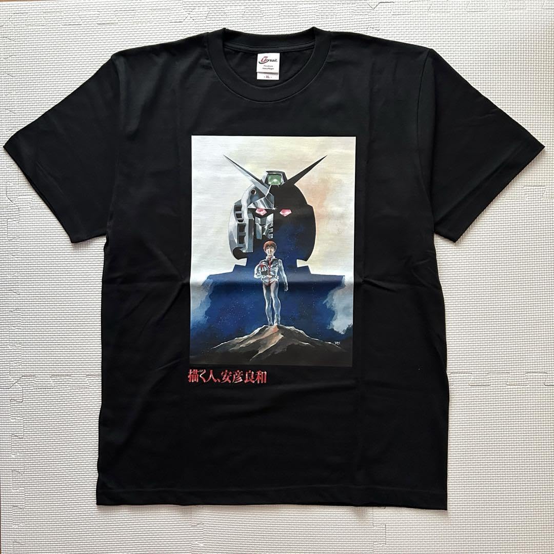 描く人、安彦良和　機動戦士zガンダム ファ・ユイリィ　Tシャツ 描く人、安彦良和 機動戦士zガンダム ファ・ユイリィ Tシャツ