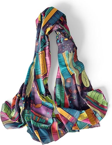 Miniatura 2 de Bad Bananas Bufandas para mujer a la moda - Regalos caprichosos bufandas - Bufanda para mujer - Regalos de bufanda para mujer - Colección