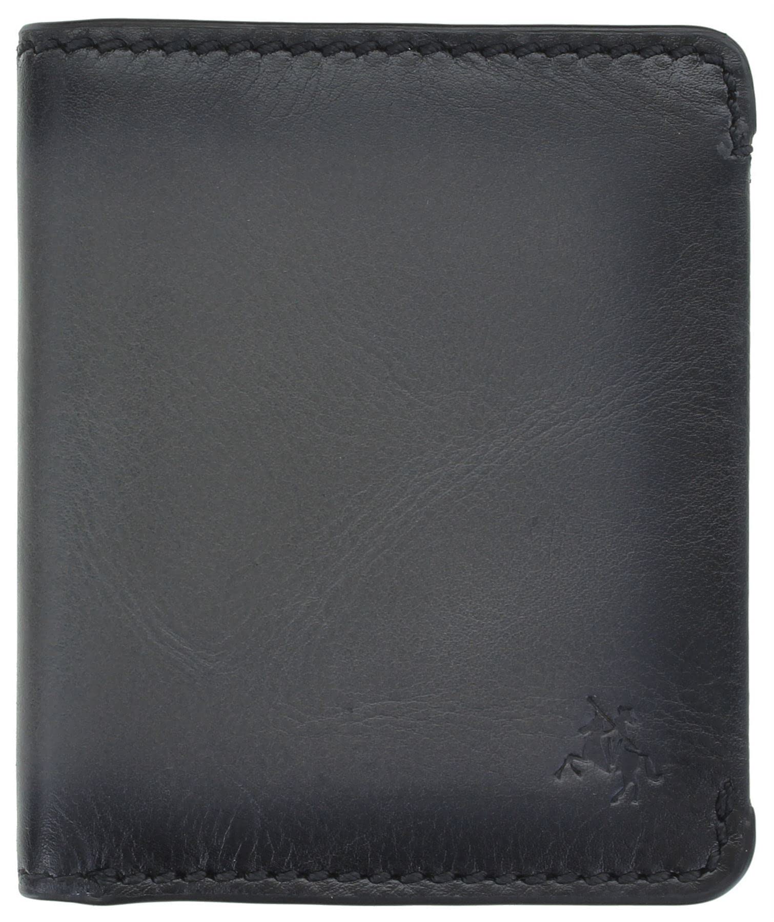 VISCONTIMontpellier Collection North Leather Wallet RFID - Tap and Go MT88 Burnished Smoke Grey