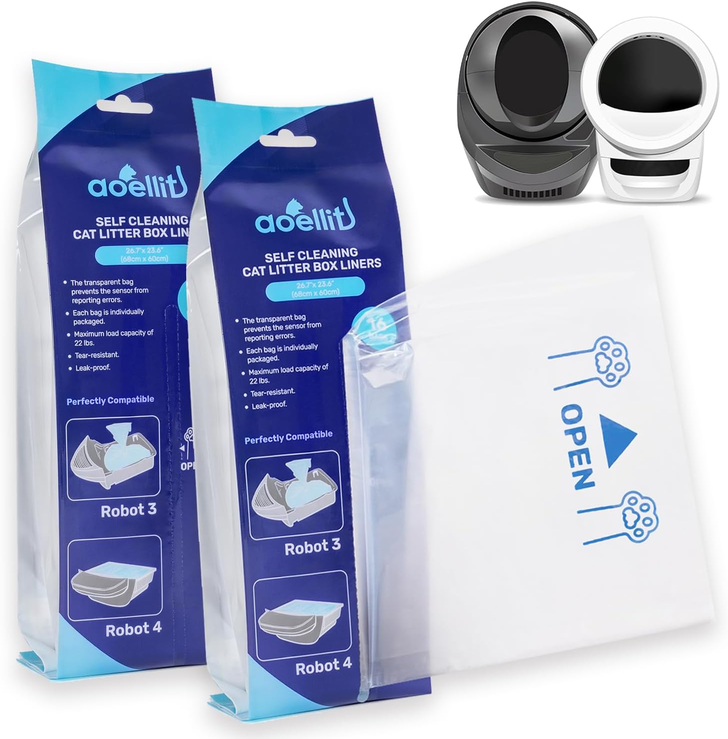 waste bags 32 pack