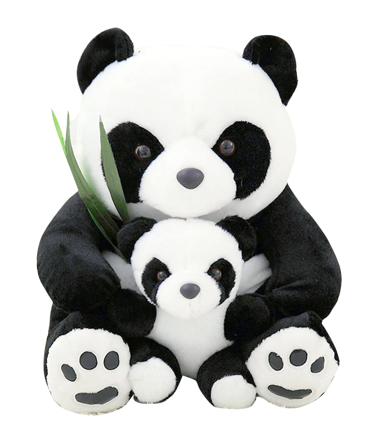 Tickles Mother Panda with Cute Baby Soft Stuffed Plush Animal Toy for Kids (Color: Black and White Size: 32 cm) (B07BK4RKPJ) Amazon Price History, Amazon Price Tracker