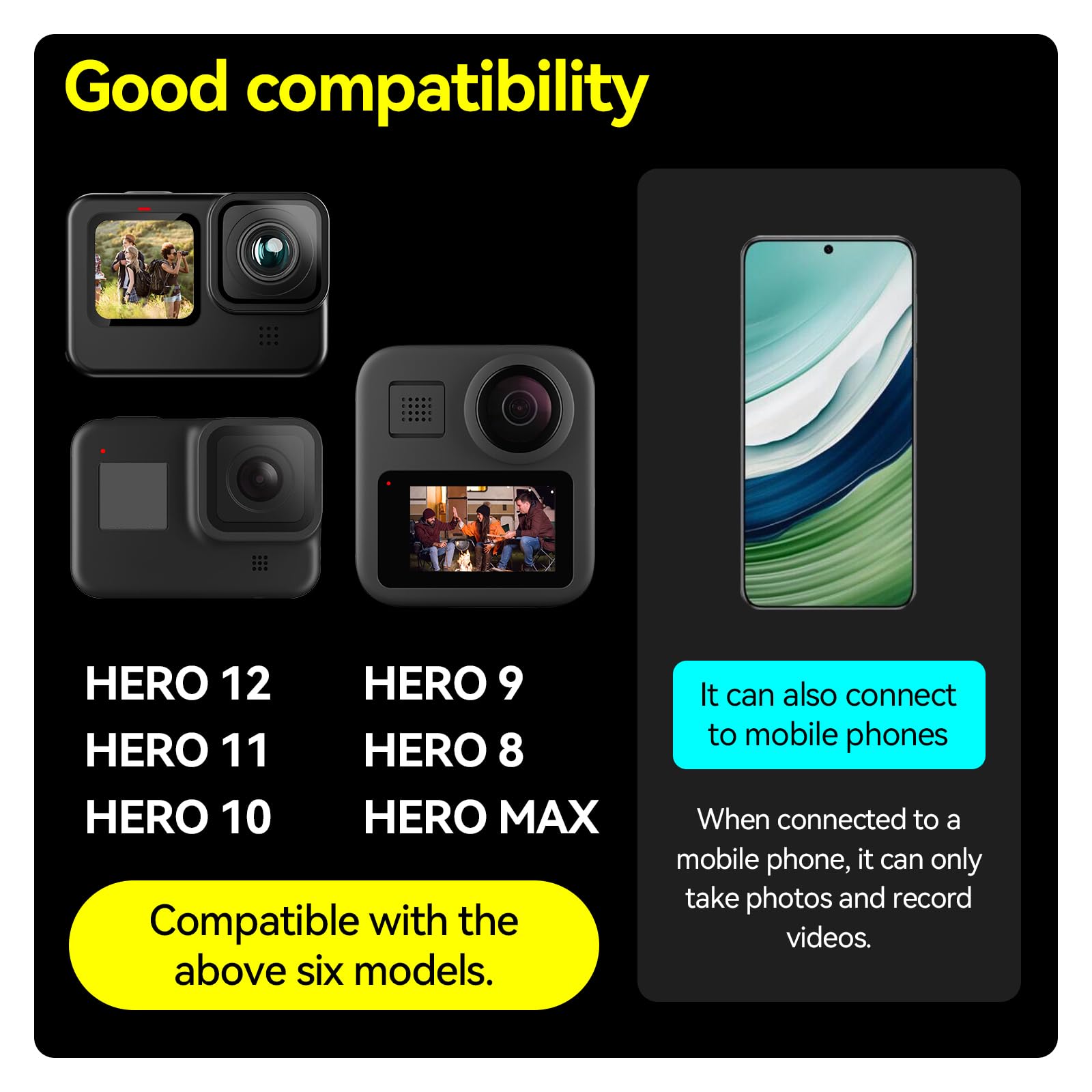 Amazon.com: Remote for GoPro | A10 Smart Wireless Bluetooth