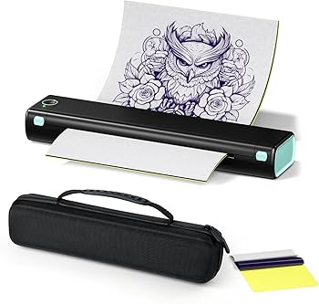 Amazon.co.jp: Itari M08F tattoo printer タトゥー用紙10枚と収納 Amazon.co.jp: Itari M08F tattoo printer タトゥー用紙10枚と収納