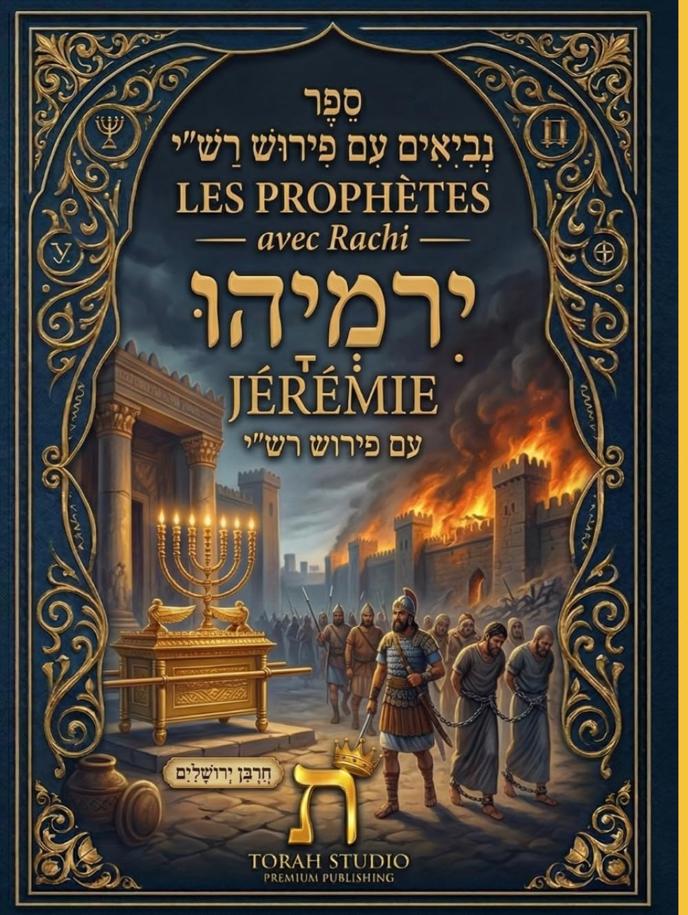 Jérémie (Yirmiyahou) avec Rachi — Édition bilingue Hébreu-Français: Texte hébreu intégral avec traduction française et commentaire classique de Rachi (Les Prophètes avec Rachi)