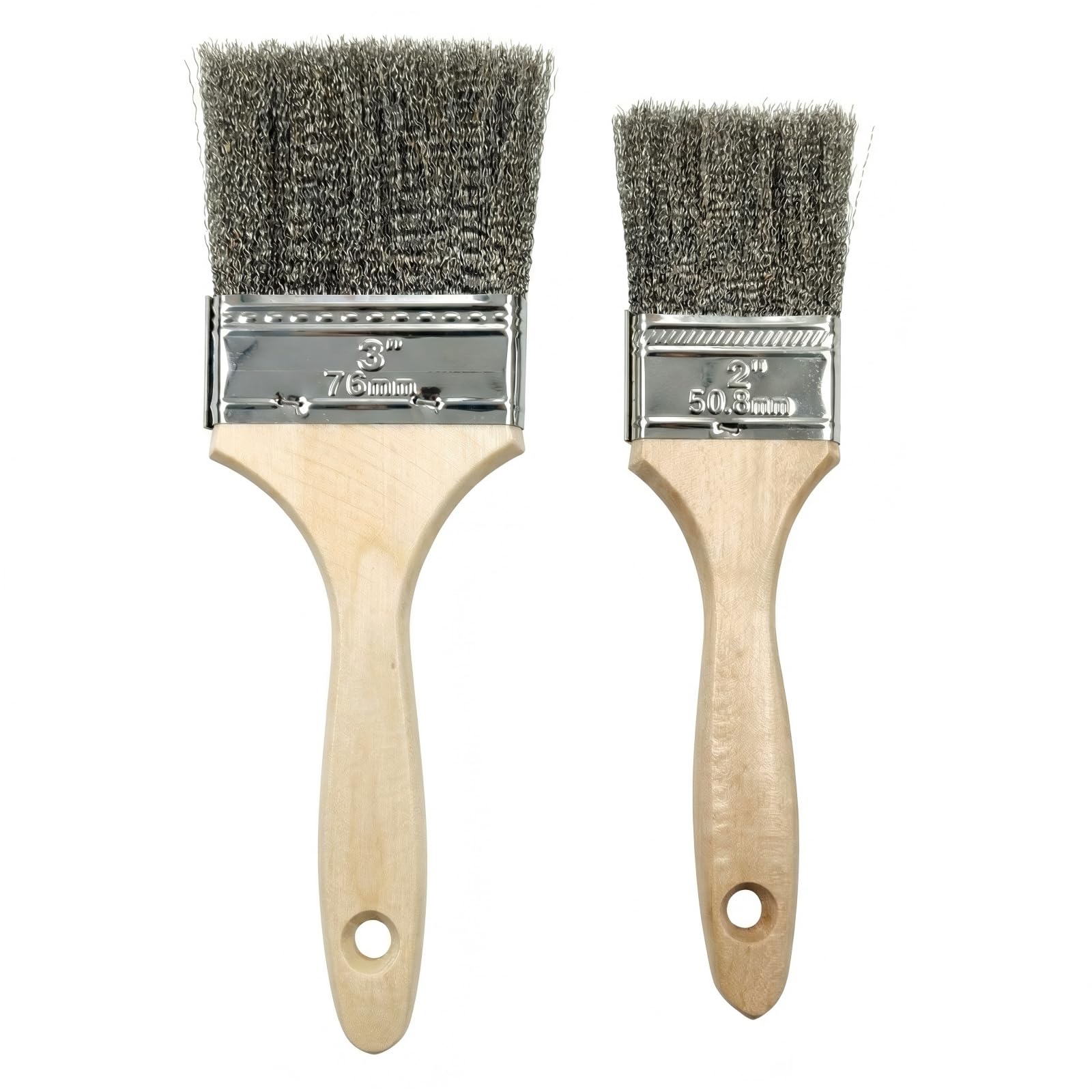 Stainless Steel Wire Brush Set - Rust & Paint Removal -9 Stainless Steel Wire Brush Set - Rust & Paint Removal -9