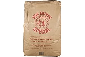 King Arthur Flour, Unbleached Bread Flour 50 lb