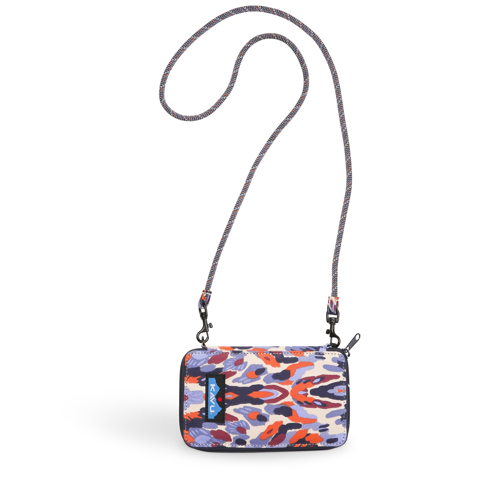 KAVU Go Time Bi-Fold Wallet with Detachable Rope Strap