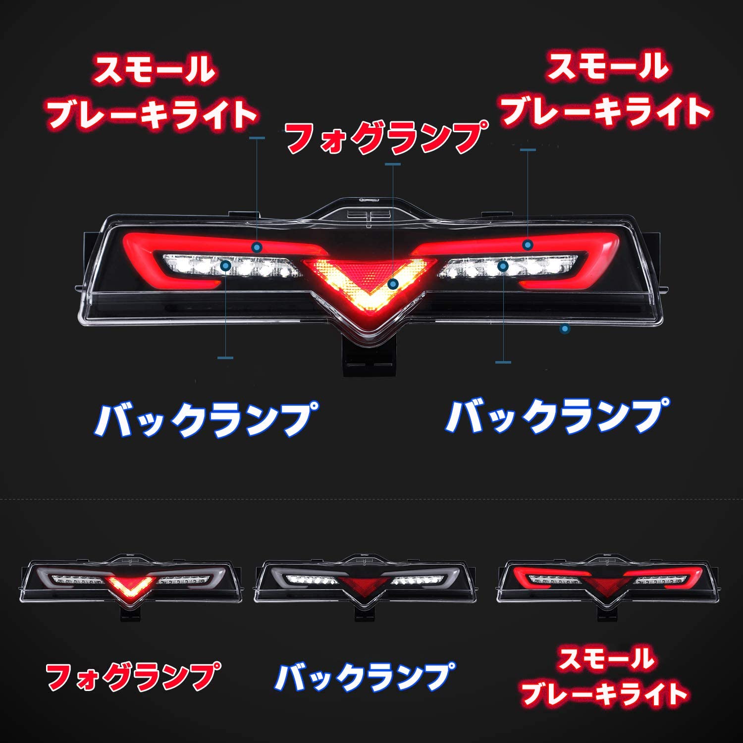 86 zn6 VLAND バックフォグ Amazon | VLAND トヨタ 86 バンパーライト 2012-2020年 スバル