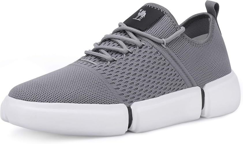 CAMEL CROWN Zapatillas de correr para hombre, livianas, zapatillas  deportivas para correr, ir de compras, caminar, actividades, gris, 12 US :  Amazon.com.mx: Ropa, Zapatos y Accesorios