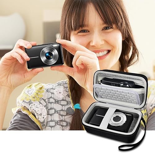 Miniatura 6 de Comecase Funda de Transporte para Cámara Digital Compatible con CAMKORYpara VAHOIALDpara Canon PowerShot G7Xpara Kodak Pixpropara Sony DSCW800 Bolsa