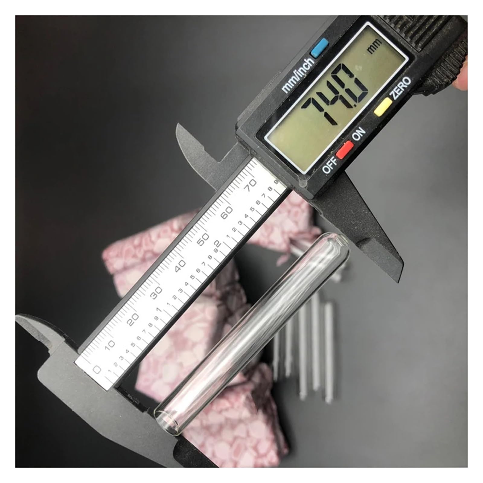 yingyingjia 100 sztuk/partia 10 * 75mm Szkło laboratoryjne Przezroczysta probówka Okrągłodenna Przezroczysta probówka laboratoryjna Fiolka