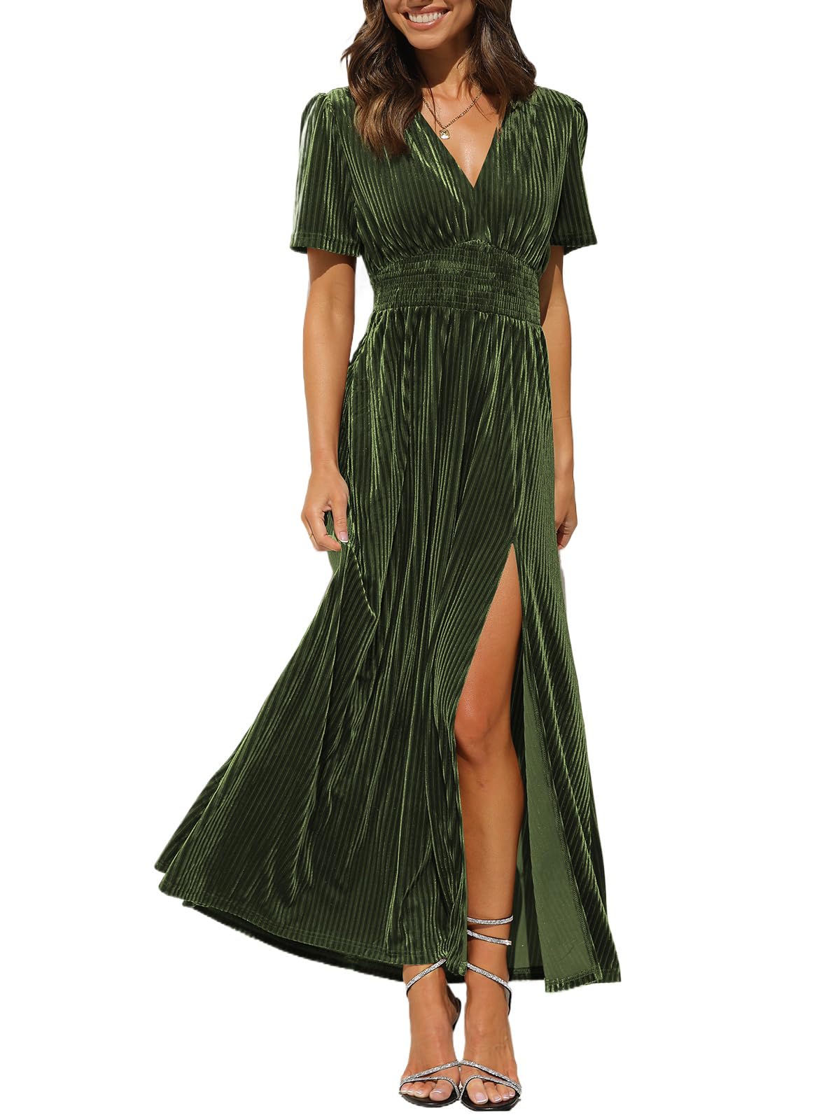 Sissyaki Velvet Maxi Dress
