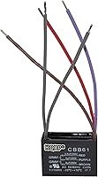 Vista 28 de HQRP Condensador de ventilador de techo CBB61 1uf+2uf de 3 cables listado UL