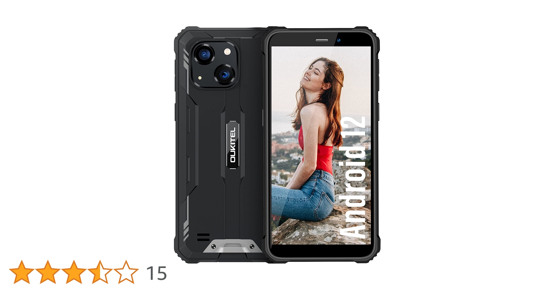 外仕事に最適な頑丈、長電池持ち SIMフリー OUKITEL WP6 Amazon | OUKITEL WP6 simフリー スマホ 本体（2021）、10000MAH