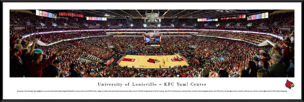 Louisville Basketball - Blakeway Panoramas College Sports Posters