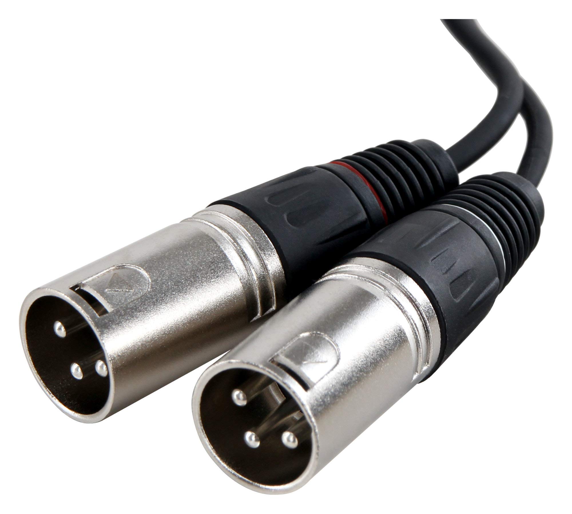 Pronomic ANE10-1.5JX Câble Audio Noise Eliminator Jack/XLR (câble anti-interférences, impédance : 600 Ohm, tenue en tension : 500 V DC, longueur 1,5 m), noir