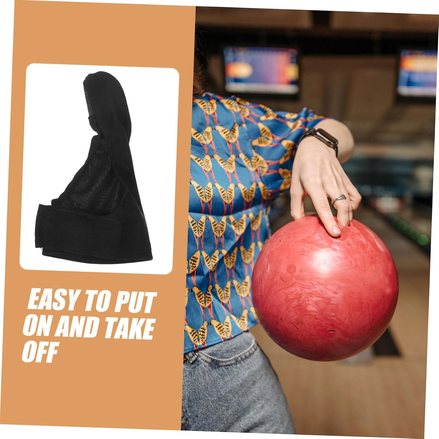 Toddmomy Bowling Finger Cots Seamless Glove Soft Breathable Thumb Tape Bowling Protective Gear