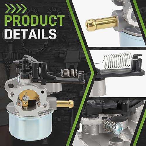 Miniatura 2 de 594287 799154 120P02 0001 Reemplazo del carburador para 595390 120P02 0001 591597 593380 120P02 0001 121S02-0011-F1 110P00 2 000 3 F1 para Craftsman