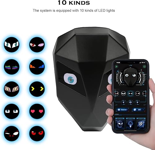 Miniatura 5 de Mochila LED para computadora portátil, mochila para montar en motocicleta, Negro -, X-Grande, Cómodo