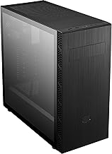 Cooler Master MasterBox MB600L V2 Tempered Glass with ODD Minimalistic ATX Mid-Tower Mesh Intakes, Brushed Front Panel, He...