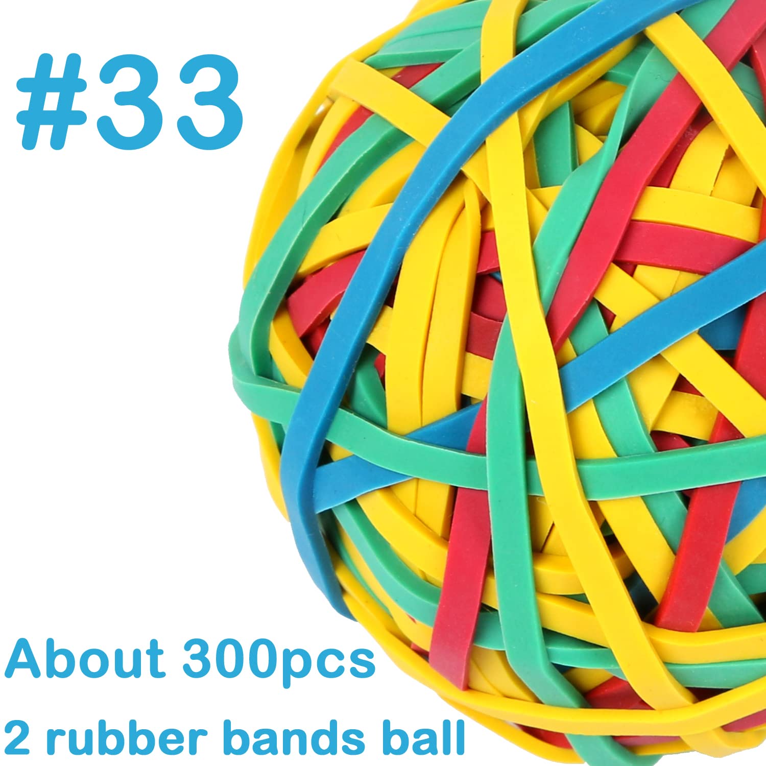 Braces Rubber Bands Rubber Band Ball (2-Pack) 300+ Colorful