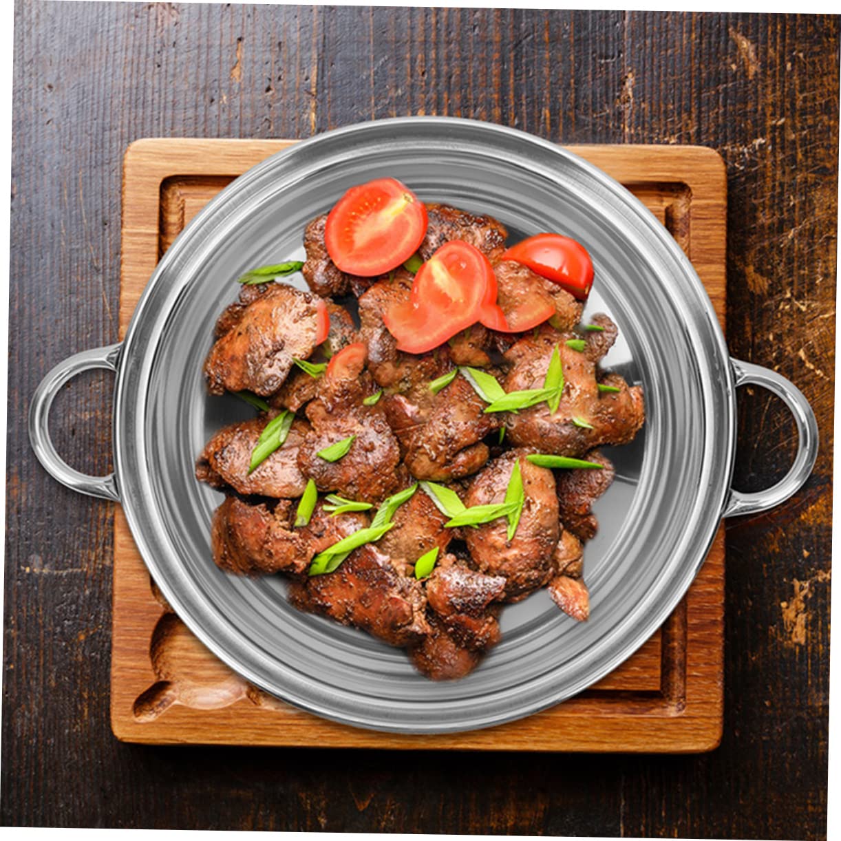 Set De 2 Casseroles En Acier Inoxydable - Petit Faitout Antiadhésif - Poignées Stables Anti-brûlure - Idéal Fondue, Sauces, Réchauffer - 8