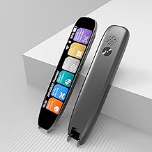 Scan Reader Pen,Translator Pen, Language Translator Device, Text to Speech, Assistive Tool for Kids, Adults, Dyslexia, Language Learners and Learning Difficulties, Including 142 Languages