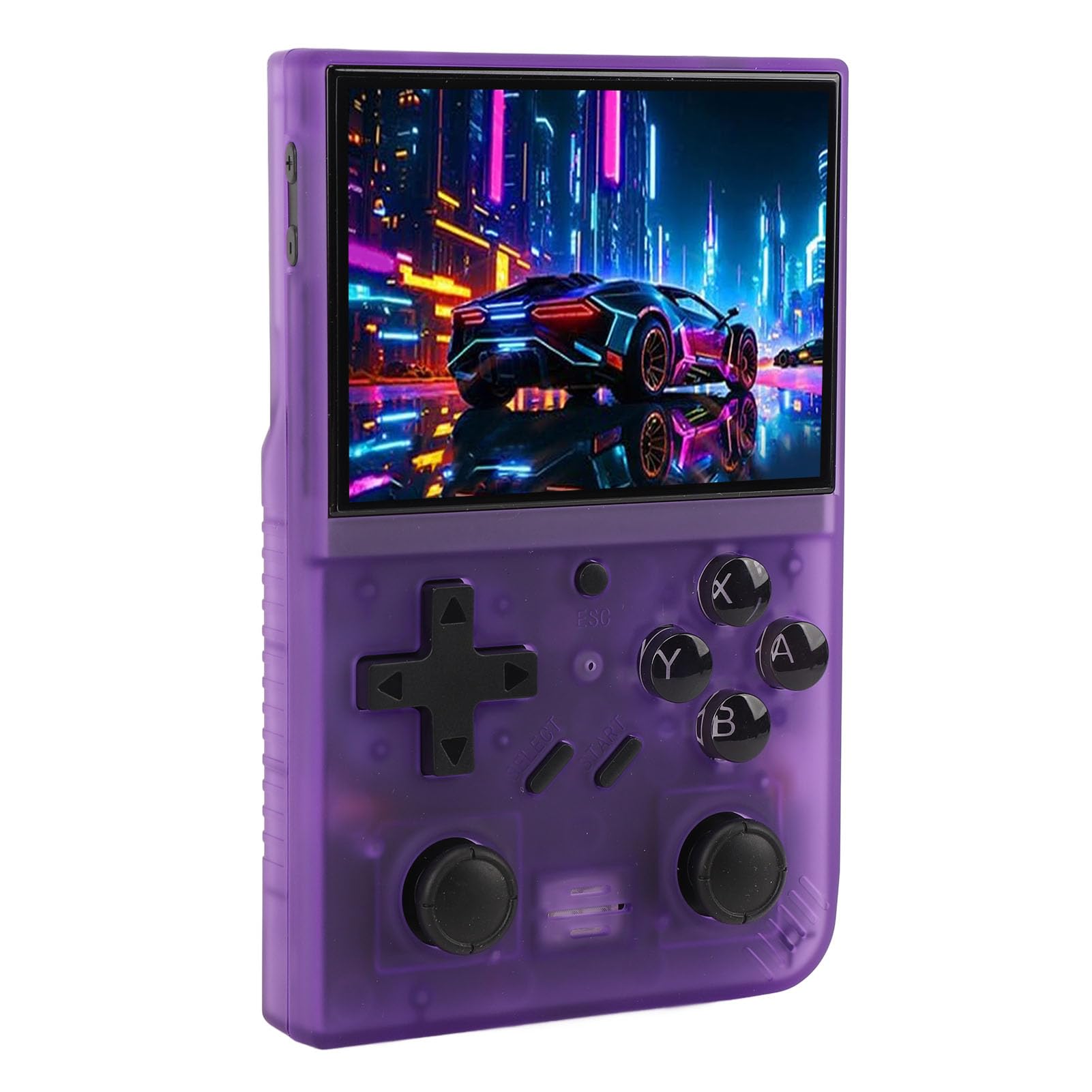 Taidda Consola de Juegos de Bolsillo Pantalla LCD IPS Compacta de 3,5 Pulgadas Dispositivo de Juego de 4 Núcleos para Jugadores ABSTamaño Pequeño 1 Unidad (128)