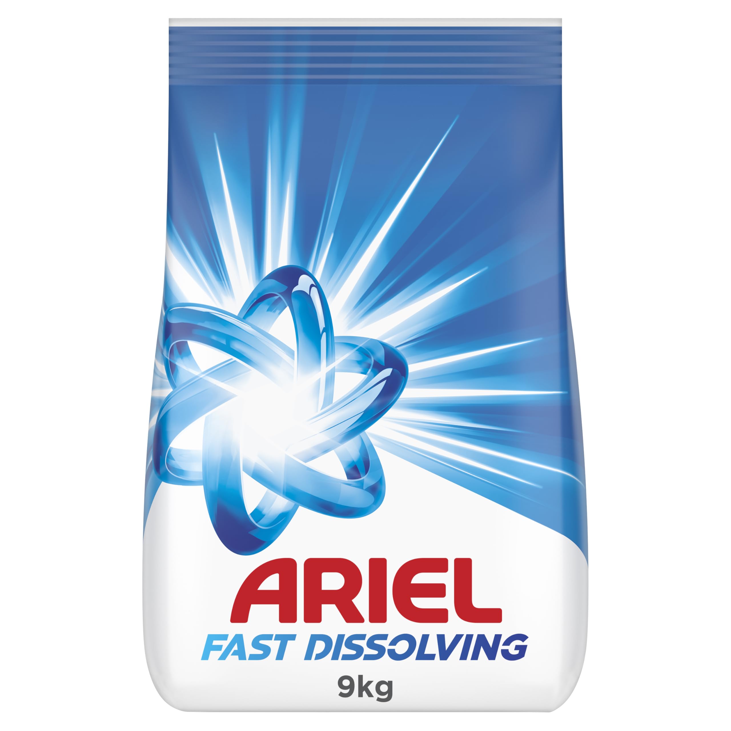 Fast Dissolving Laundry Detergent Powder, 9 KG