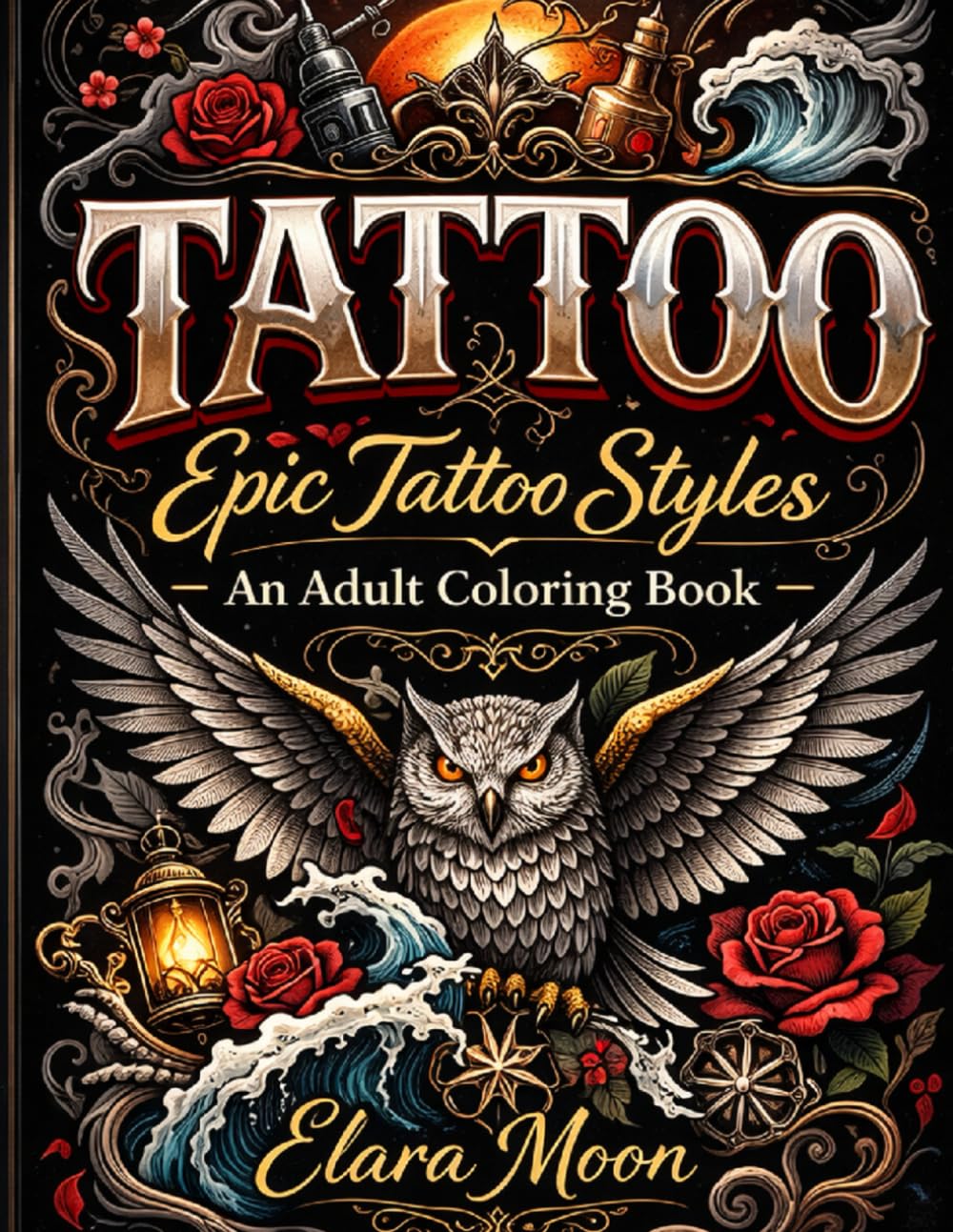 TATTOO: Epic Tattoo Styles An Adult Coloring Book