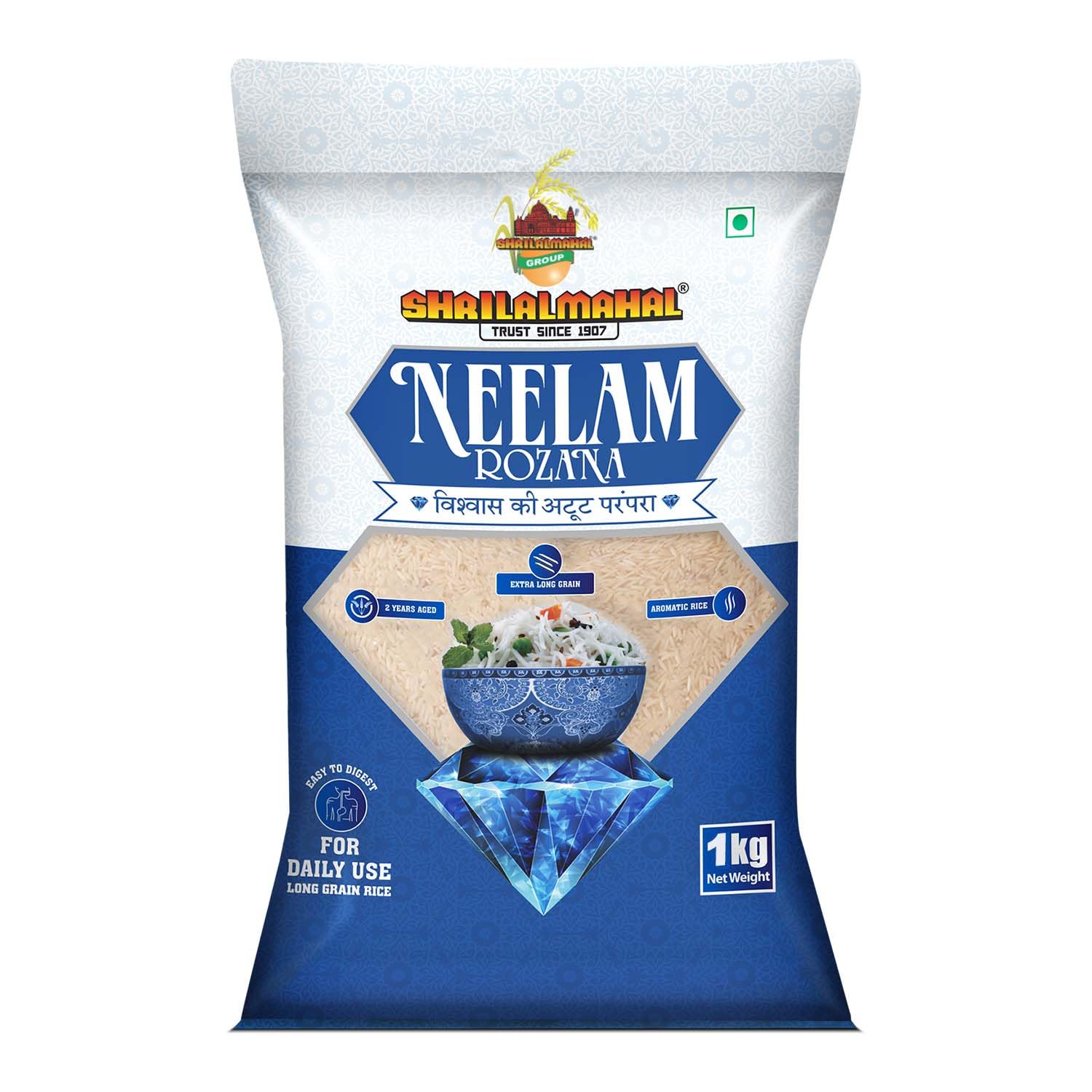 SHRILALMAHAL Basmati Rice, Neelam Rozana (5 Kg (5 * 1kg)) (B0CM6MNFK2) Amazon Price History, Amazon Price Tracker