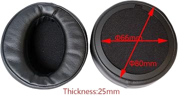 V-MOTA Earpads Compatible with Sony MDR-XB950BT xb950N1 XB950B1 Extra Bass Wireless Headphones (XB950BT/N1 Cushion 1 Pair)