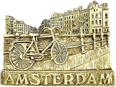 Amsterdam Netherlands Refrigerator Magnet Travel Souvenir Home Kitchen Fridge Decoration Magnetic Sticker Craft Collection