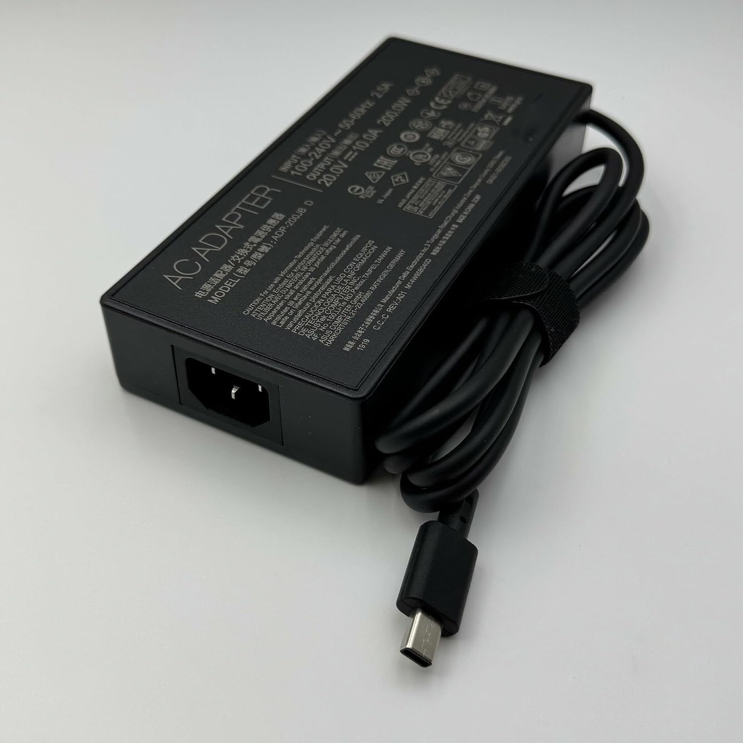 20V 10A 200W AC Adapter Charger Compatible for ASUS ProArt H7606WI 2024 Power Brick Cable