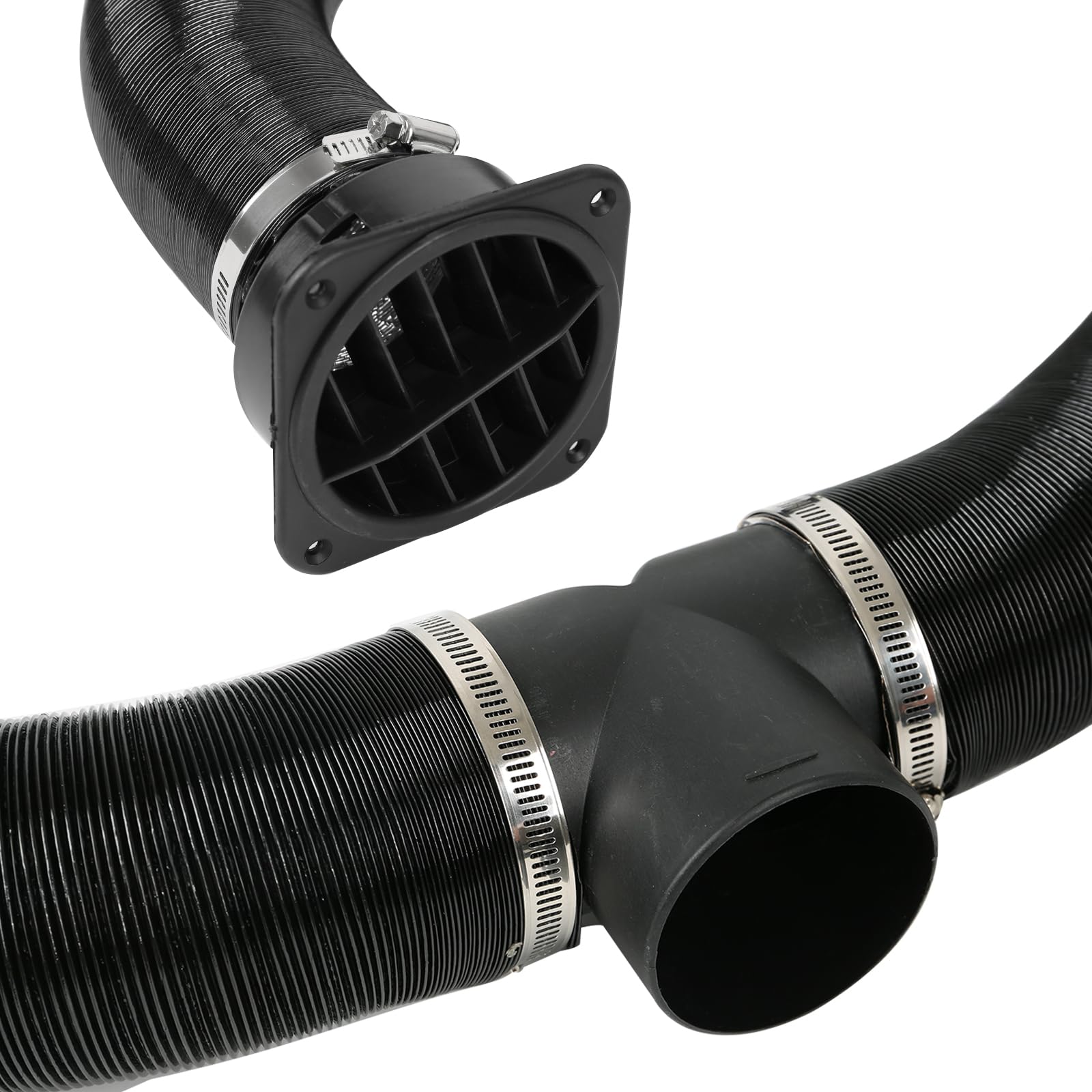 Car Heater Duct Vent,Air Ducting Hose,Warm Air Outlet Exhaust Duct,Air Heater Intake Duct Pipe for Webasto(60mm