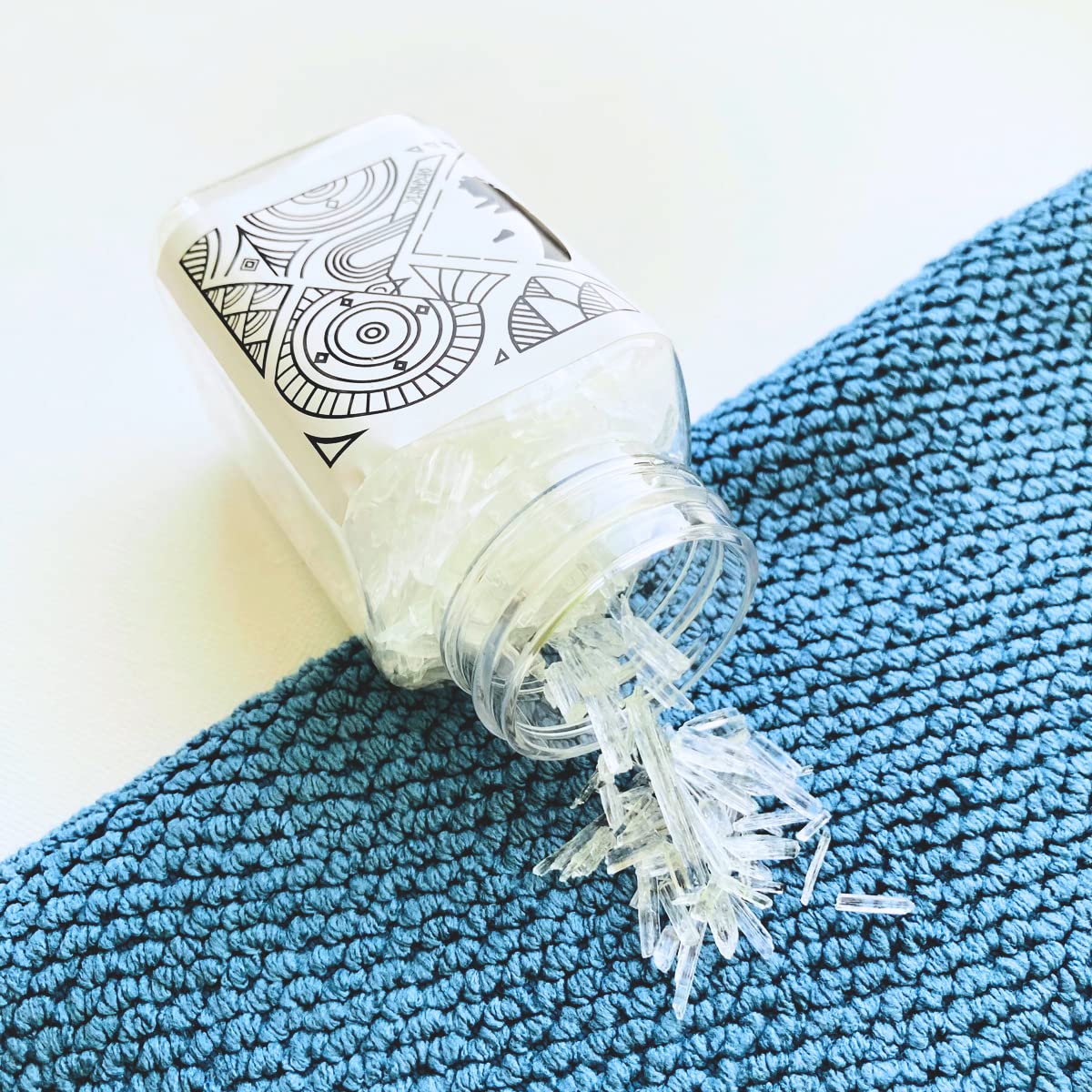 abamec Natural Menthol Crystal By PATCHFACTRICO Extracted Cooling & Refreshing - Pudina ki Phool - Pudina Satva (30)