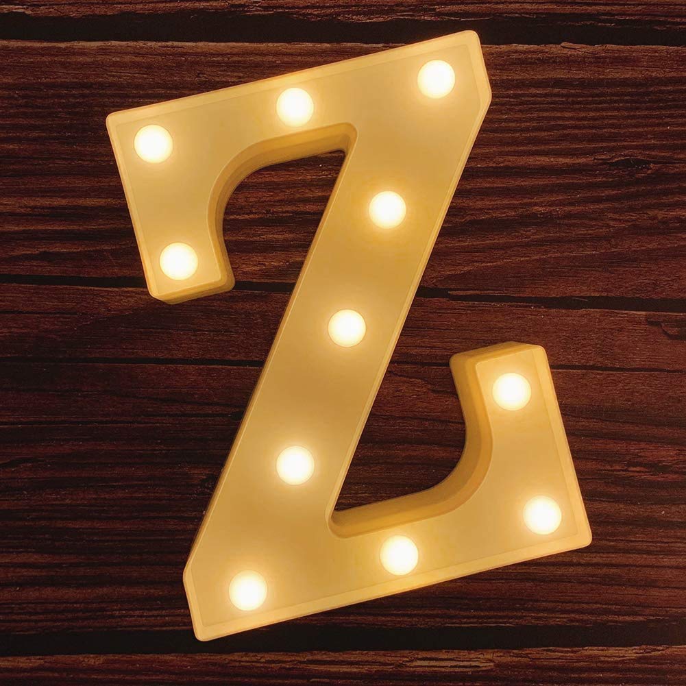 LED Marquee Letter Lights - Light Up Your Home! -15