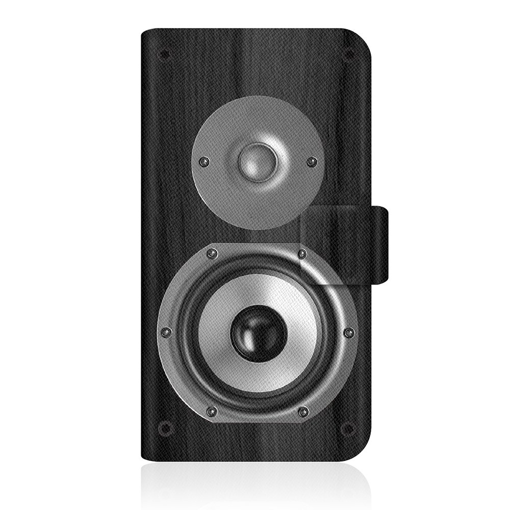 CaseMarket Original Design [ Music Speaker Graphics - Monochrome Design Slim Diary ] for Apple iPhone6 (4.7) Wallet Case