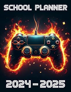 Student Planner 2025-2026 Gaming: With Weekly & Monthly Spreads, To-Do List, Habit Tracker & Homework Organizer for Middle and High School Students | ... for Video Games Lovers in Back to School