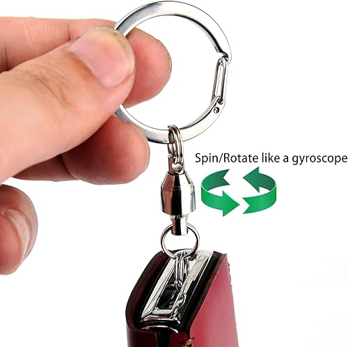 Miniatura 6 de Cadtealir Funda para llavero de cuero italiano genuino compatible con llavero Jeep Grand Cherokee Wagoneer