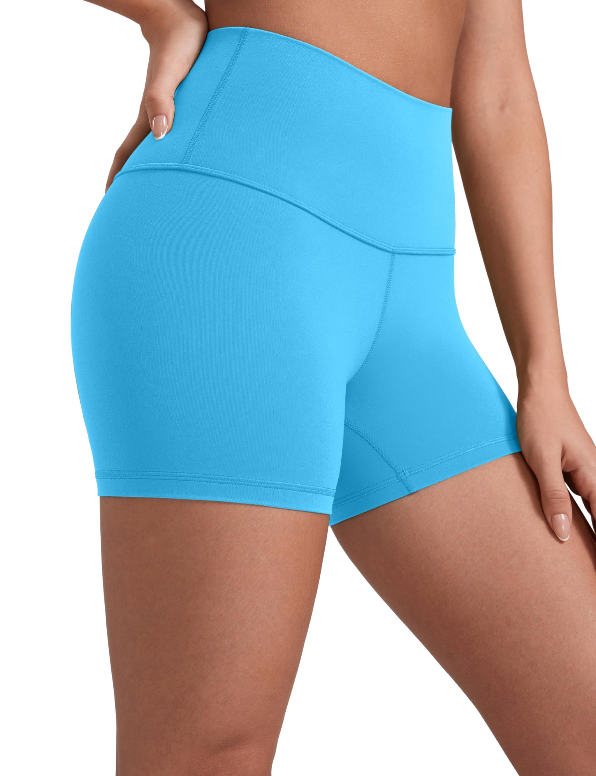 CRZ YOGA Womens Butterluxe Yoga Shorts - 2.5''/4''/6''/8'' High Waisted Workout Gym Leggings Running Spandex Biker Shorts — view 61