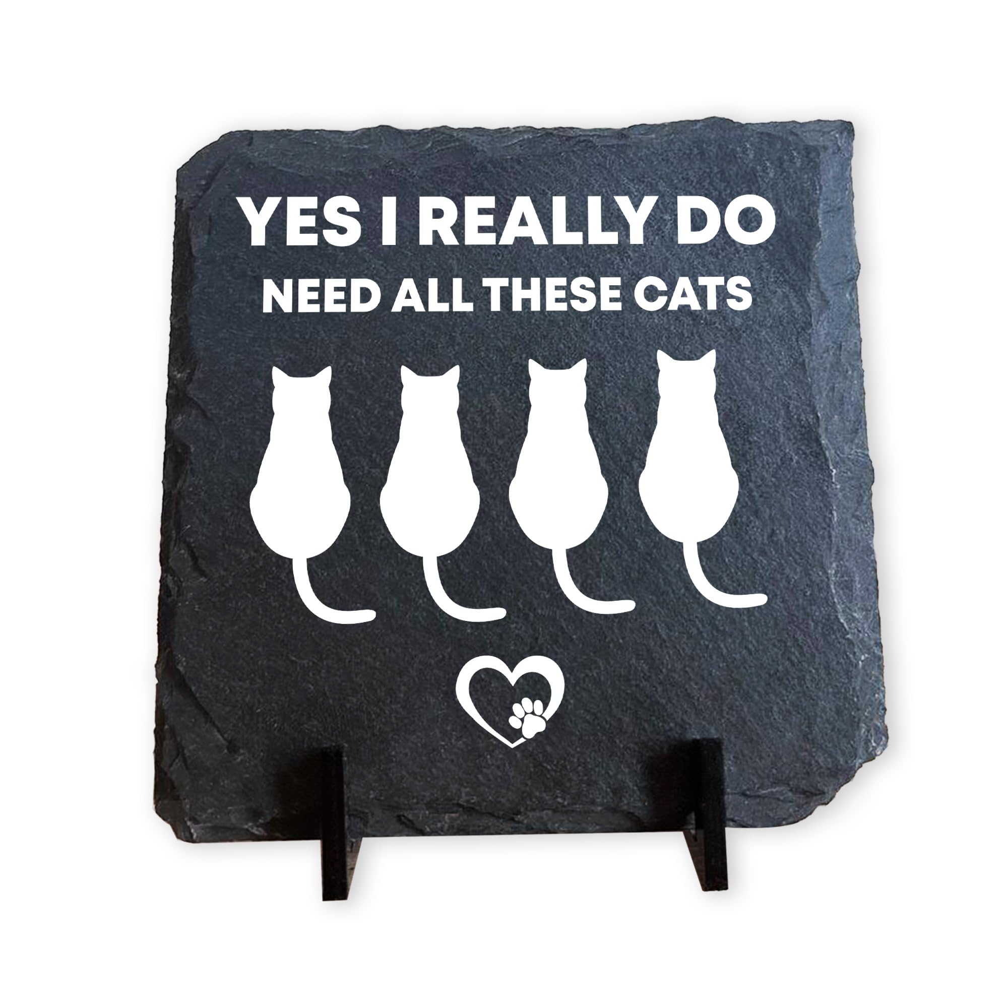 Red Ocean Funny Cat Sign Slate Plaque For Cat Owners, For Birthday Christmas, Pet Owners, Funny Pet, Lover, Plaques